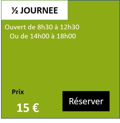 Box Tarif Demie Journée